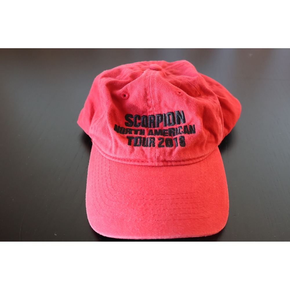 Drake Scorpion North American Tour 2018 Red Dad Hat OVO Migos Strapback